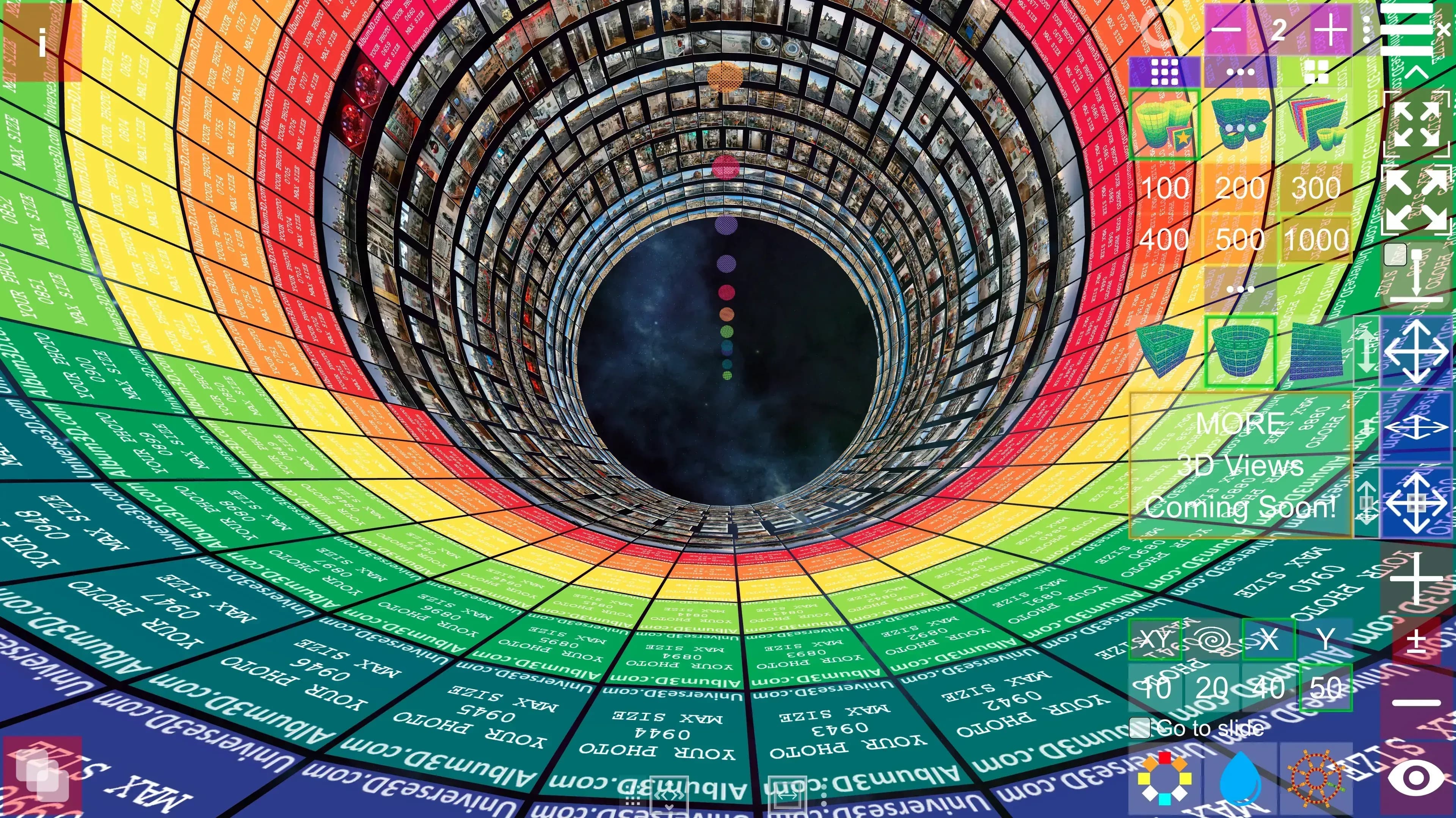 Album3D Cylinder View