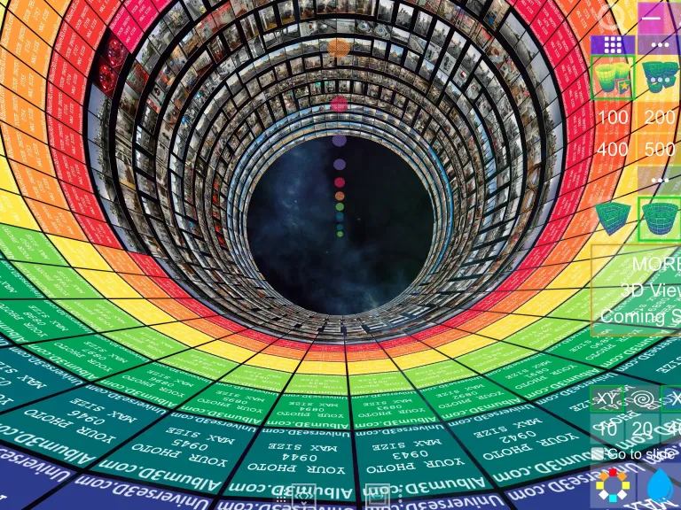 Album3D Cylinder View